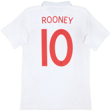 2009-10 England 'South Africa' Home Shirt Rooney #10 - 7/10 - (S)