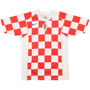 2004-06 Croatia Basic Home Shirt - 5/10 - (XL.Boys)