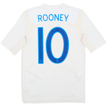 2010-11 England Home Shirt Rooney #10 - 8/10 - (M.Boys)