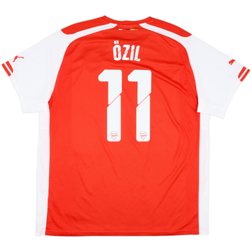 2014-15 Arsenal Home Shirt Ozil #11 - 5/10 - (XXL)