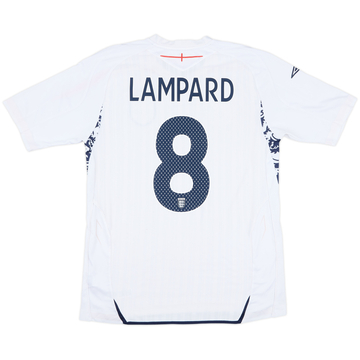 2007-09 England Home Shirt Lampard #8 - 5/10 - (M)