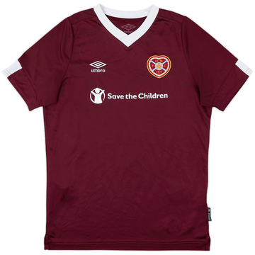 2019-20 Hearts Home Shirt - 6/10 - (XL.Boys)