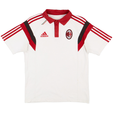 2014-15 AC Milan adidas Polo Shirt - 6/10 - (S)