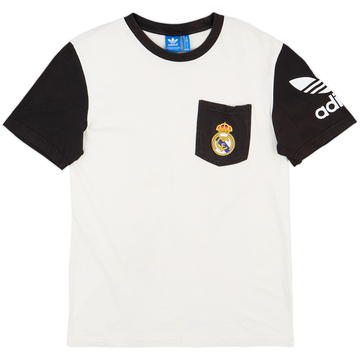 2015-16 Real Madrid adidas Cotton Tee - 6/10 - (M)