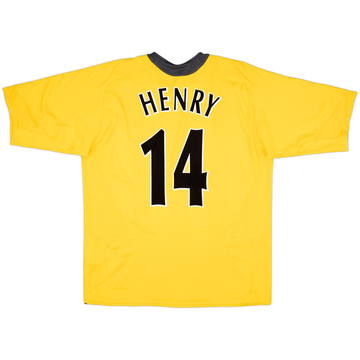 2005-06 Arsenal Away Shirt Henry #14 - 7/10 - (XL)