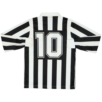 1992-94 Juventus Basic Home L/S Shirt #10 - 9/10 - (S)