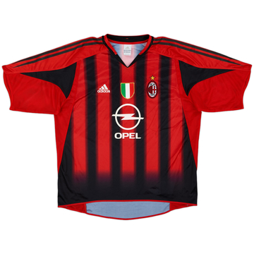 2004-05 AC Milan Home Shirt - 8/10 - (XL)