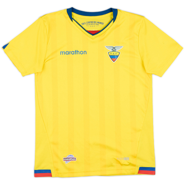 2017-18 Ecuador Home Shirt - 8/10 - (L.Boys)