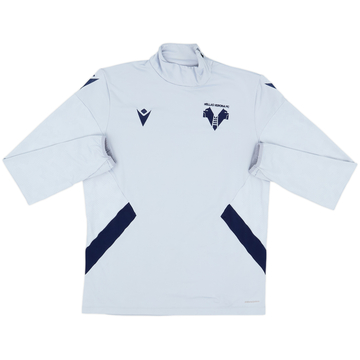 2022-23 Hellas Verona Macron 1/4 Zip Drill Top - 8/10 - (M)