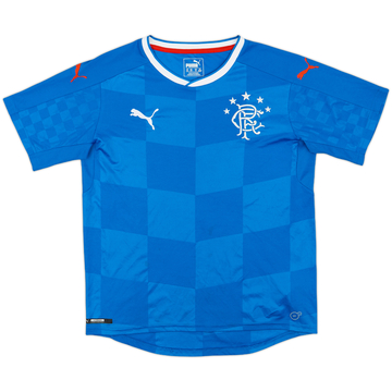 2016-18 Rangers Home Shirt - 10/10 - (XL.Boys)