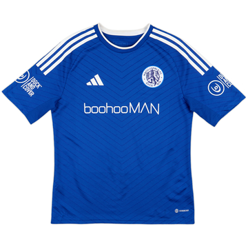 2023-24 Macclesfield FC Home Shirt #2 - 9/10 - (L.Boys)