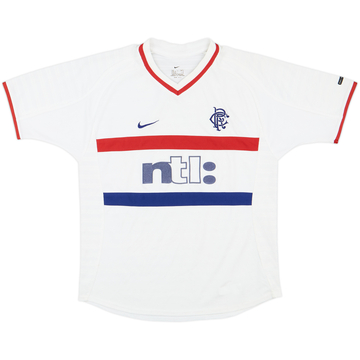 2000-01 Rangers Away Shirt - 7/10 - (XL.Boys)