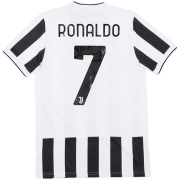 2021-22 Juventus Home Shirt Ronaldo #7 - 8/10 - (S)