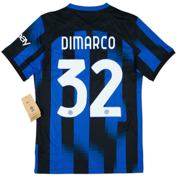 2023-24 Inter Milan Home Shirt Dimarco #32 (S)