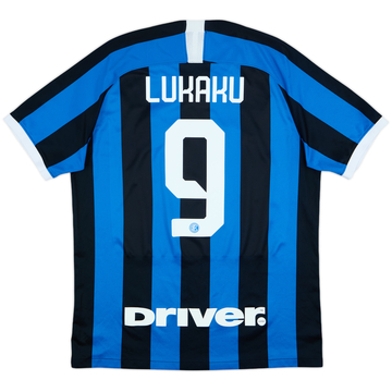 2019-20 Inter Milan Home Shirt Lukaku #9 - 7/10 - (L)