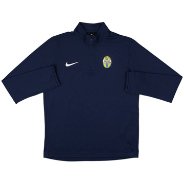 2017-18 Hellas Verona Nike 1/4 Zip Training Top - 8/10 - (M)