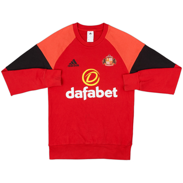 2016-17 Sunderland adidas Sweat Top - 7/10 - (S)