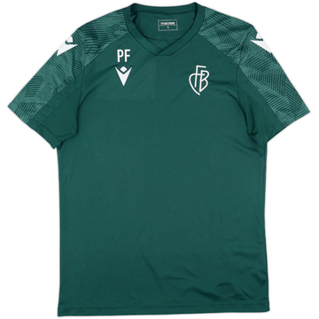 2022-23 FC Basel Staff Issue Macron Training Shirt PF - 8/10 - (L)