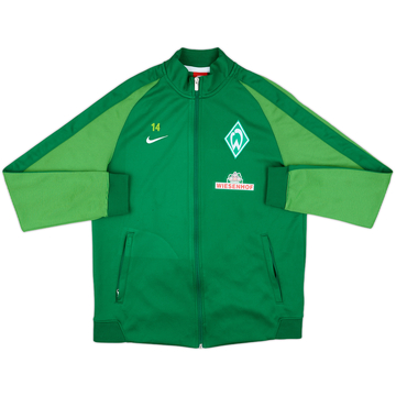 2016-17 Werder Bremen Nike Player Issue Track Jacket #14 - 5/10 - (L)