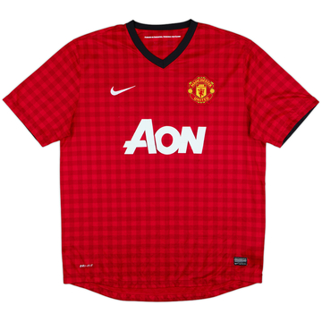 2012-13 Manchester United Home Shirt - 4/10 - (XL)