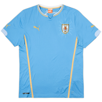 2014-15 Uruguay Home Shirt - 10/10 - (L)