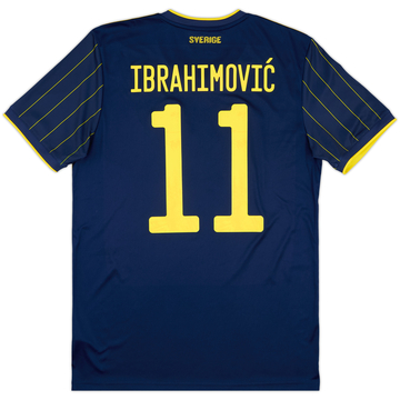 2020-22 Sweden Away Shirt Ibrahimovic #11 - 8/10 - (M)
