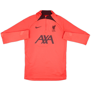 2022-23 Liverpool Nike 1/4 Zip Drill Top - 8/10 - (S)