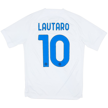 2023-24 Inter Milan Away Shirt Lautaro #10 - 6/10 - (S)