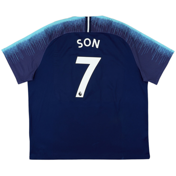 2018-19 Tottenham Away Shirt Son #7 - 8/10 - (3XL)