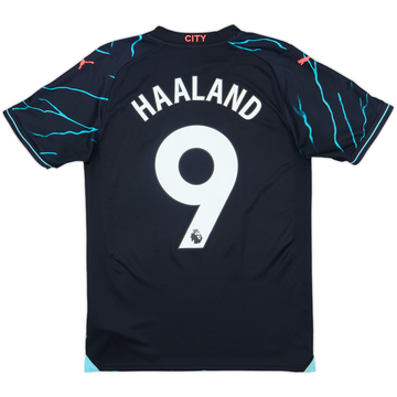 2023-24 Manchester City Third Shirt Haaland #9 - 10/10 - (S)