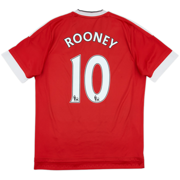 2015-16 Manchester United Home Shirt Rooney #10 - 5/10 - (L)