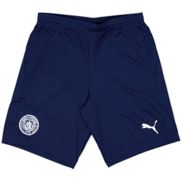 2021-22 Manchester City Puma Training Shorts - 9/10 - (S)