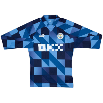 2022-23 Manchester City Puma Pre Match Sweat Top - 10/10 - (S)