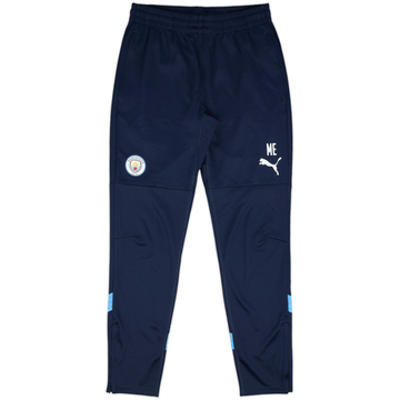 2022-23 Manchester City Staff Issue Puma Track Pants/Bottoms 'ME' - 10/10 - (M)