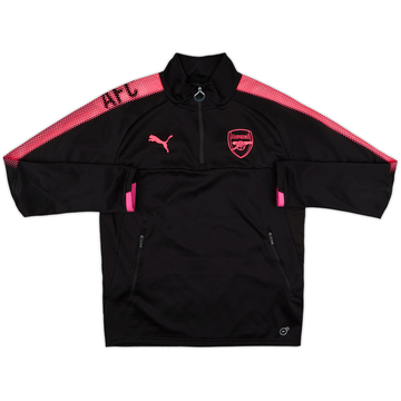 2017-18 Arsenal Puma 1/4 Zip Drill Top - 9/10 - (S)