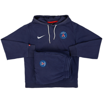 2015-16 Paris Saint-Germain Nike Hooded Tracksuit - 8/10 - (S)