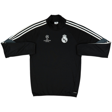 2014-15 Real Madrid CL adidas Drill Top - 8/10 - (S)