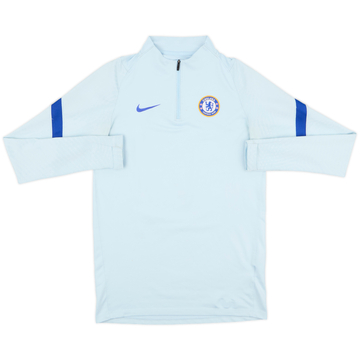 2020-21 Chelsea Nike 1/4 Zip Drill Top - 9/10 - (S)