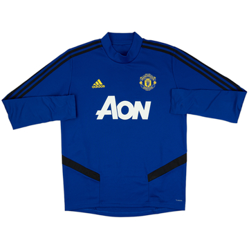 2019-20 Manchester United adidas Drill Top - 8/10 - (L)