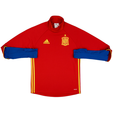 2015-16 Spain adidas Drill Top - 9/10 - (S)