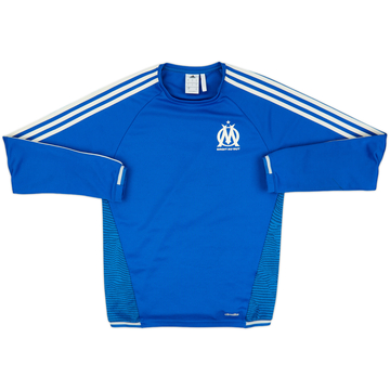 2015-16 Olympique Marseille adidas Sweat Top - 8/10 - (S)