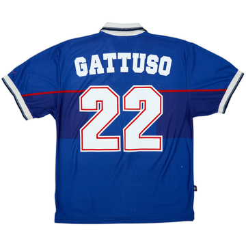 1997-99 Rangers Home Shirt Gattuso #22 - 6/10 - (M)