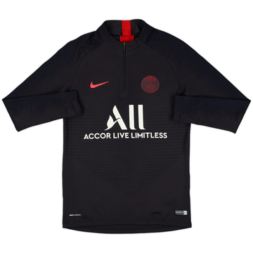 2019-20 Paris Saint-Germain Nike Vaporknit 1/4 Zip Drill Top - 7/10 - (S)