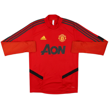 2019-20 Manchester United adidas Drill Top - 7/10 - (S)