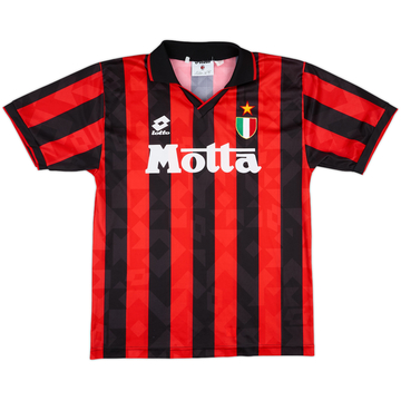 1994-95 AC Milan Home Shirt - 8/10 - (S)