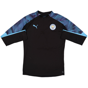 2018-19 Manchester City Nike 1/4 Zip Drill Top - 7/10 - (M)