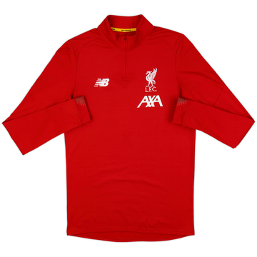 2019-20 Liverpool New Balance 1/4 Zip Drill Top - 8/10 - (M)