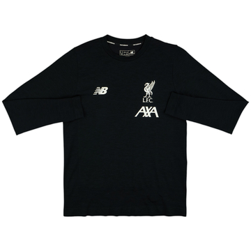 2019-20 Liverpool New Balance Training L/S Shirt - 8/10 - (M)