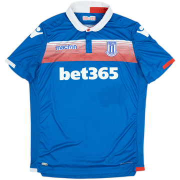 2017-18 Stoke City Away Shirt - 8/10 - (XL)