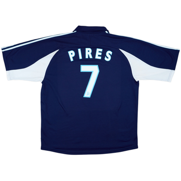 1999-00 Olympique Marseille Away Shirt Pires #7 - 9/10 - (XL)